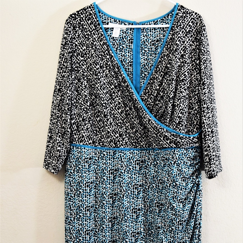 London Times Women Dress (US Size 14W)